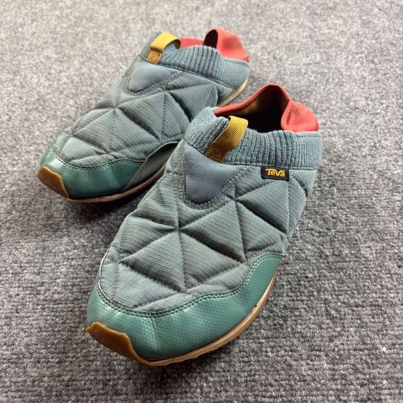 TEVA Men’s ReEmber Slip-Ons shoes Blue/Teal/Red size: 12 - Picture 1 of 11